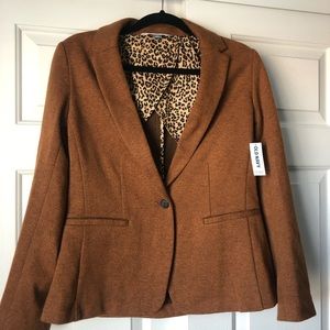Camel Tweed Blazer